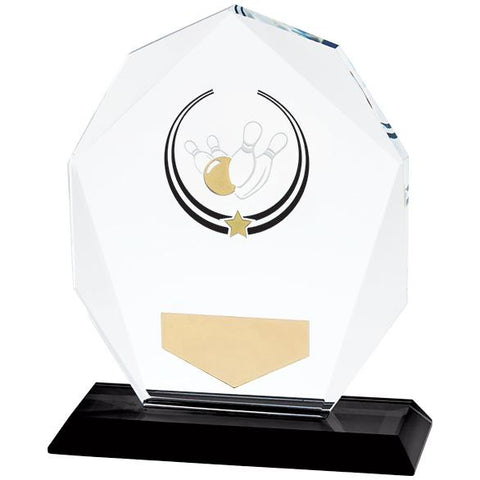 Glacier Ten Pin Glass Award CR17082