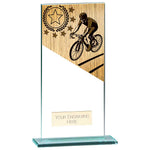 Mustang Cycling Jade Glass Award  CR23140