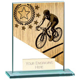 Mustang Cycling Jade Glass Award  CR23140