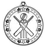 Cricket Medal & Ribbon 50mm (M79)