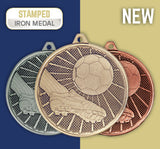 Formation Football Medal with Ribbon