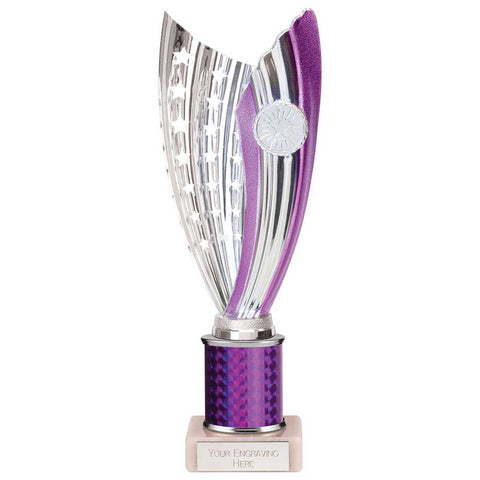 Glamstar Plastic Trophy Purple Cup TR23556
