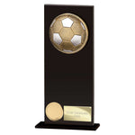 Ikon Hero Football Glass Award - Black - CR24153