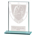 Millennium Martial Arts Jade Glass Award -  CR25142