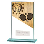 Mustang Pickleball Jade Glass Award -  CR25147