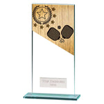 Mustang Pickleball Jade Glass Award -  CR25147
