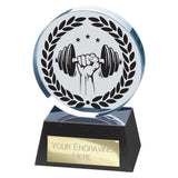 Emperor Weightlifting Crystal Award -  CR25148