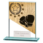 Mustang Boxing Jade Glass Award -  CR25254