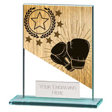 Mustang Boxing Jade Glass Award -  CR25254