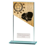 Mustang Boxing Jade Glass Award -  CR25254