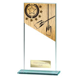 Mustang Rowing Jade Glass Award - CR26100