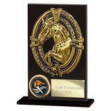Maverick Hero Equestrian Glass Award - CR26575