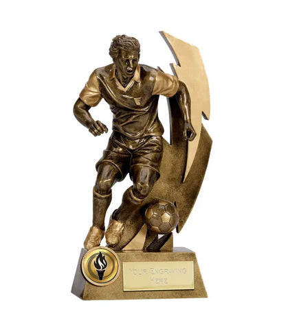Male Footballer Award 17cm SALE