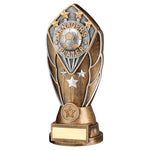 BRZ/SILV DIAMOND COLUMN MANAGERS PLAYER FOOTBALL | JR1-F1021