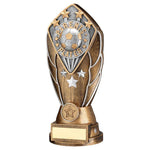 BRZ/SILV DIAMOND COLUMN PARENTS PLAYER FOOTBALL | JR1-F1023