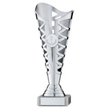 SILVER PLASTIC TITAN CUP ASSEMBLED ON MARBLE   - JR34-TYC31