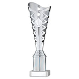 SILVER PLASTIC TITAN CUP ASSEMBLED ON MARBLE   - JR34-TYC31