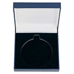 Classic Leatherette Medal Box Blue -  MB25233