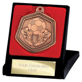 Falcon Football Medal & Box -  MB25672