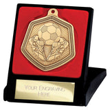 Falcon Football Medal & Box - Gold - MB25672