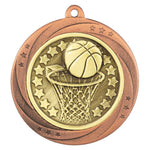 Superstar Basketball Medal -  MM25037