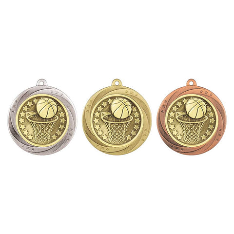 Superstar Basketball Medal -  MM25037