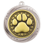 Superstar Dog Agility Medal - Silver - MM25046