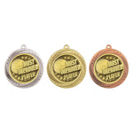 Superstar Most Improved Player Medal - Gold - MM25053