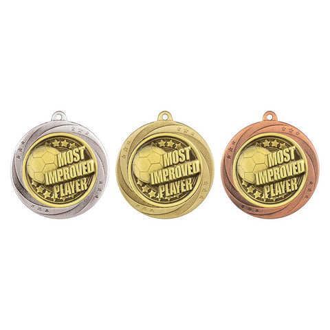 Superstar Most Improved Player Medal - Gold - MM25053