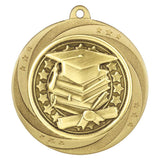 Superstar Graduation Medal - Gold - MM25061