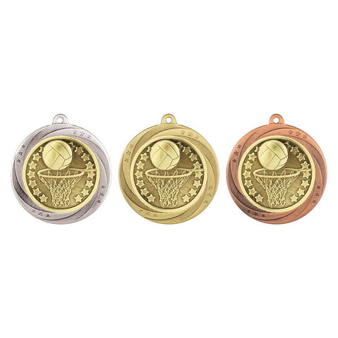 Superstar Netball Medal -  MM25070