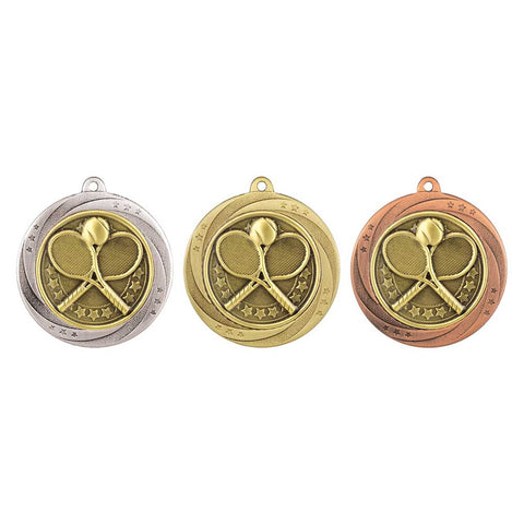 Superstar Tennis Medal - Gold - MM25080