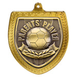 Cobra Football Parents Player Shield - Gold - MM25108