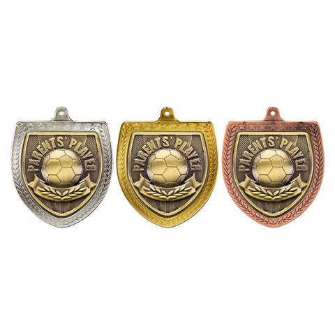 Cobra Football Parents Player Shield - Gold - MM25108