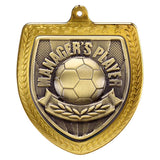Cobra Football Managers Player Shield - Gold - MM25109