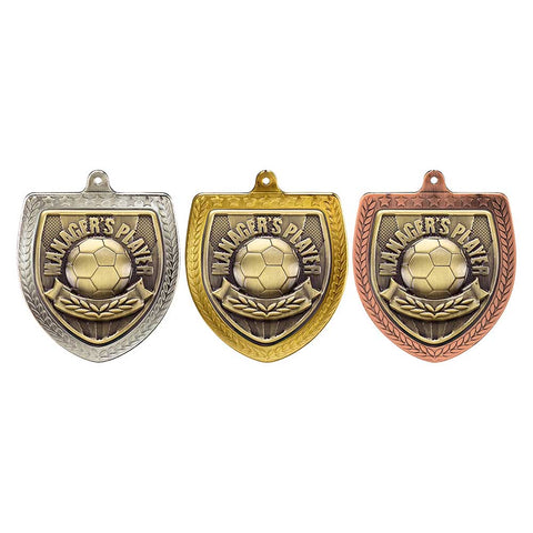 Cobra Football Managers Player Shield - Gold - MM25109