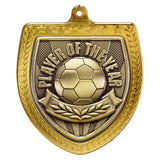 Cobra Football Player of the Year Shield - Gold - MM25111