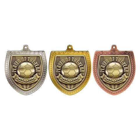 Cobra Football Player of the Year Shield - Gold - MM25111
