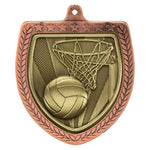 Cobra Netball Shield Medal -  MM25137