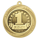 Superstar 1st Place Medal - Gold - MM25160