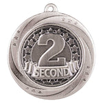 Superstar 2nd Place Medal - Silver - MM25161