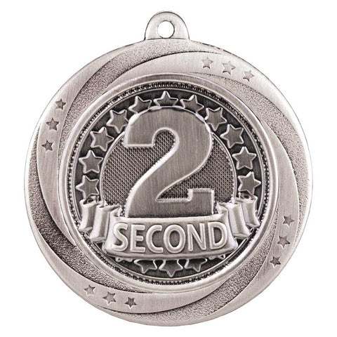 Superstar 2nd Place Medal - Silver - MM25161