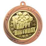 Superstar Happy Birthday Medal -  MM25165