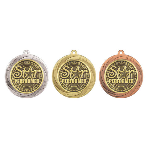 Superstar Star Performer Medal -  MM25168