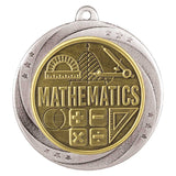 Superstar Maths Medal - Silver - MM25172