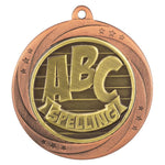Superstar Spelling Medal - Bronze - MM25174