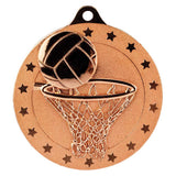 Cascade Stars Netball Medal - MM26175