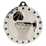 Cascade Stars Basketball Medal - MM26180