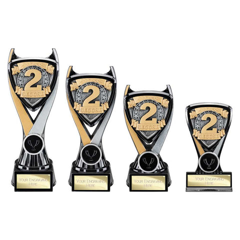 Wolverine Tower 2nd Place - Black|Gold - PA25156