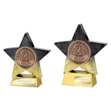 Superstar 3rd Place Award - Black|Gold - PA25162